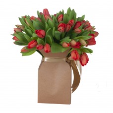 Box veľký tulipány